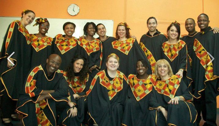 Chorale gospel pour une célébration importante